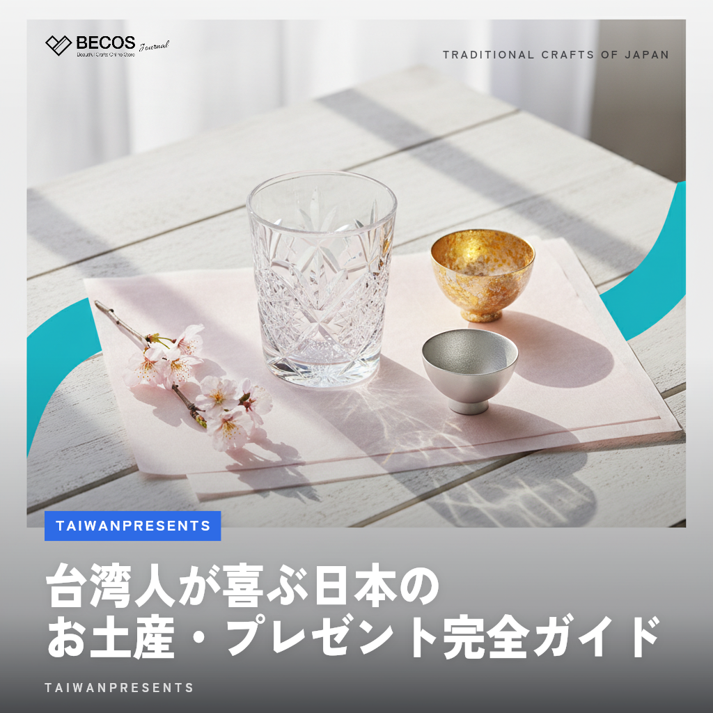 台湾人が喜ぶ日本のお土産・プレゼント完全ガイド｜タブー・マナー・伝統工芸品まで